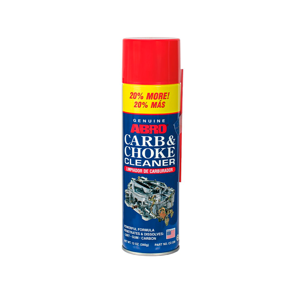 LIMPIADOR CARBURADOR CARBOCLINER 35543 12-OZ CC-220-CH 20%