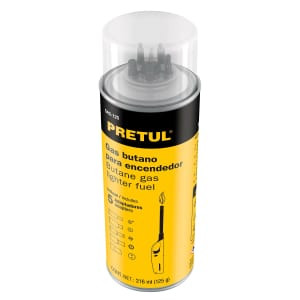 LATA GAS BUTANO P/ENCENDEDOR /SOPLETE 125G PRETUL